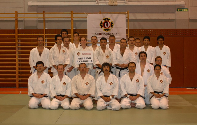 Sección Axarquia con el Maestro Aosaka 