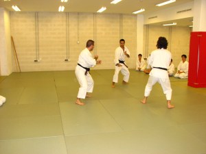 foto 1 Alejandro, Alvaro y Sergio fueron los encargados de realizar el embu