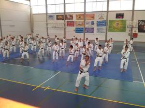 Tanen Hokei, dirigdo por Albrto Casado sensei, de Sevilla Linde