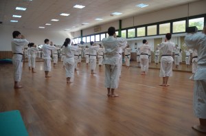 Inicio de la práctica de la tarde